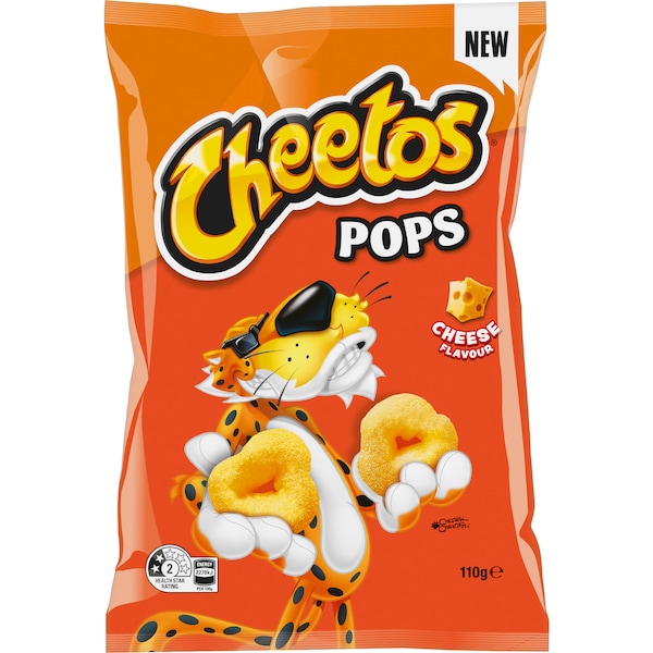 Cheetos Pops Snacks Cheese 110g