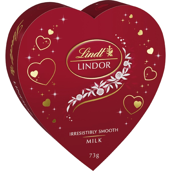 Lindt Lindor Chocolate Heart Tin 73g
