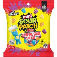 Sour Patch Kids Mini Xtreme Sour Heads Lollies