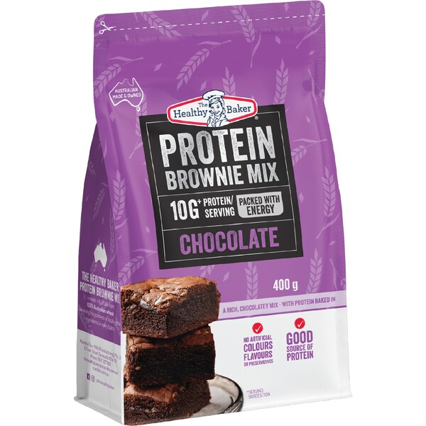 The Healthy Baker Protein Brownie Mix Chocolate 400g
