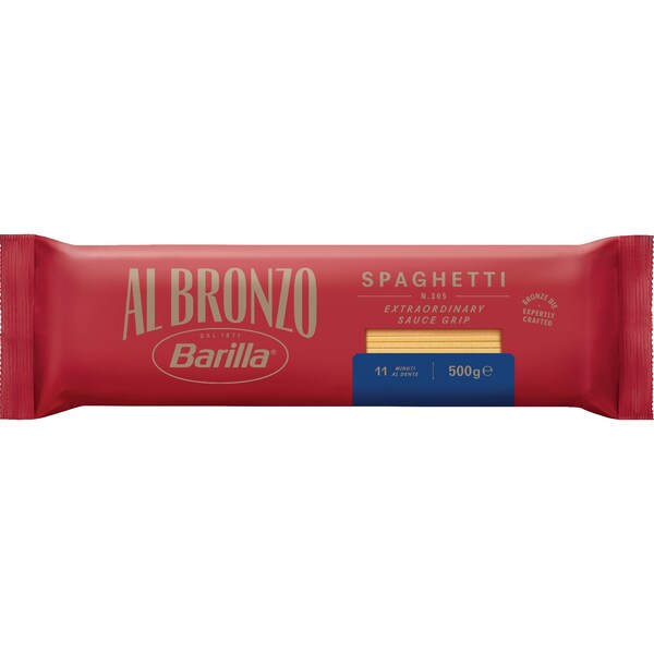 Barilla Al Bronzo Spaghetti Pasta 500g