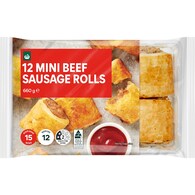 Woolworths Beef Sausage Rolls