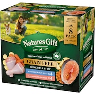 Nature's Gift Grain Free Wet Dog Food Jelly Chicken Salmon Pouch