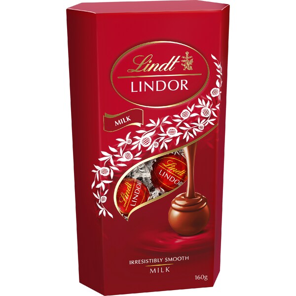 Lindt Lindor Milk Cornet 160g