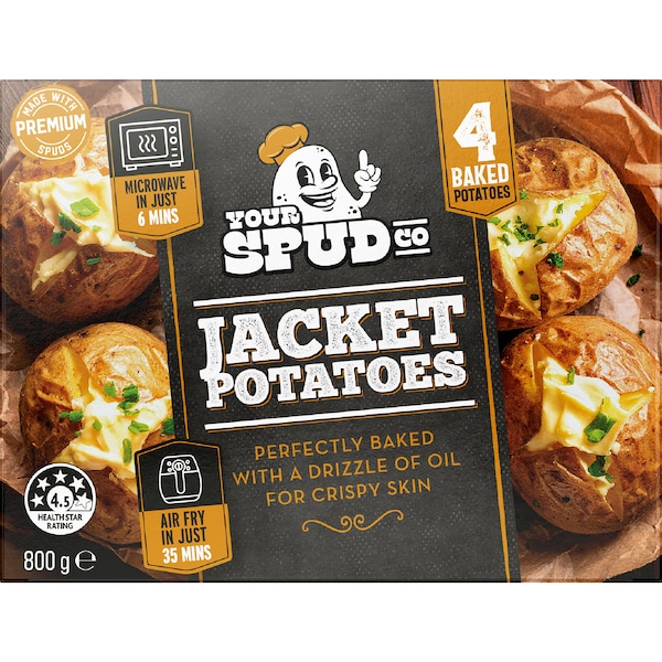 Your Spud Co Jacket Potato 800g