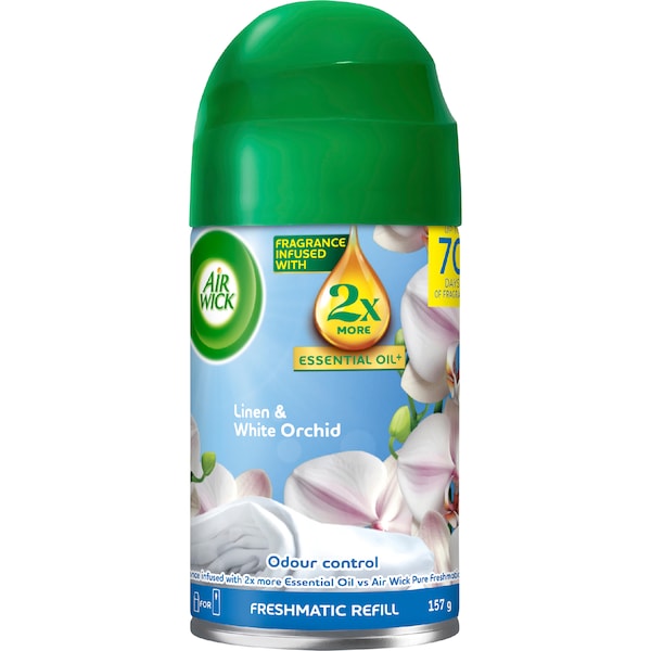 Air Wick Freshmatic Refill Linen & White Orchard 157g