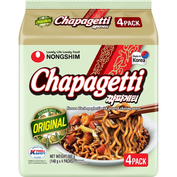 Nongshim Chapagetti Noodles Original 4 pack