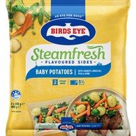 Birds Eye Steamfresh Frozen Baby Potato Carrots Broccoli & Peas