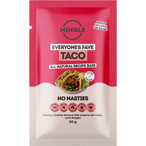Mingle Everyone's Fave Taco Recipe Base 30g