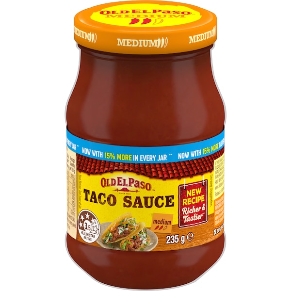Old El Paso Taco Sauce Medium 235g