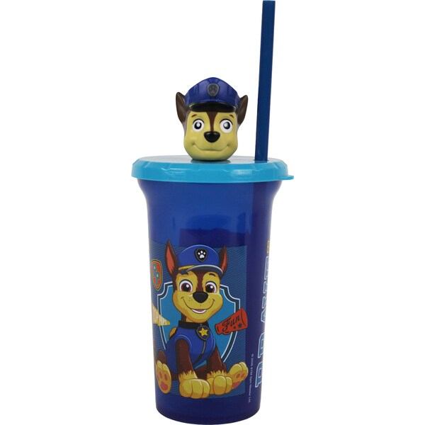 Paw Patrol 3D Topper Lid Sipper Cup Chase each