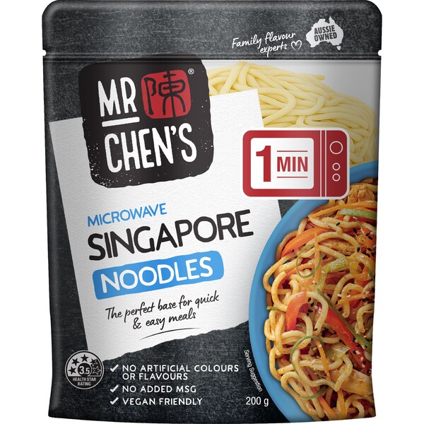 Mr Chen's Microwave Noodles Singapore 200g
