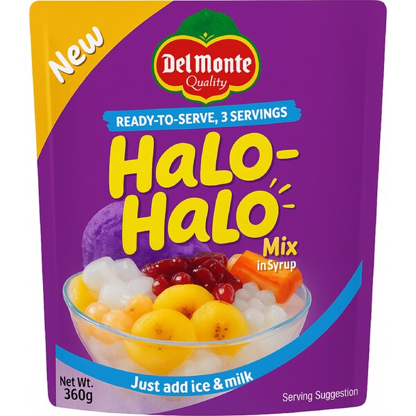 Del Monte Halo-Halo Mix In Syrup 360g