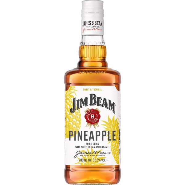 Jim Beam Pineapple Bottle 700mL