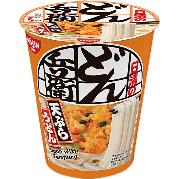 Nissin Udon Donbei Tempura Big Cup 83g