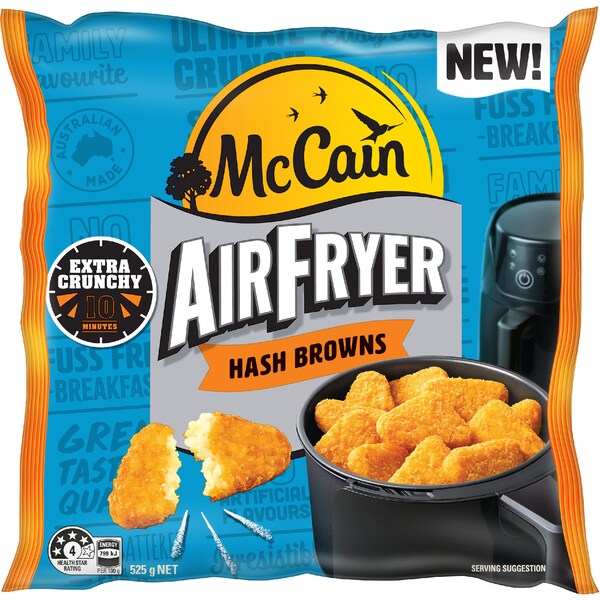 McCain Hash Browns Airfryer Triangle 525g