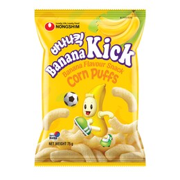 Nongshim Banana Kick Corn Puffs 75g – Woolworths