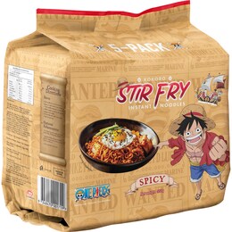 Kokoro Stir Fry Instant Noodles Spicy 5 pack – Woolworths