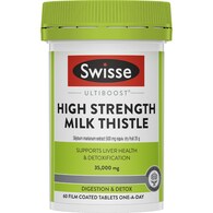 Swisse Ultiboost High Strength Milk Thistle Film Coated Tablets