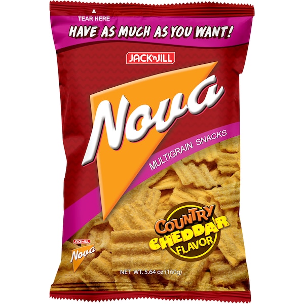 Jack n Jill Nova Multigrain Snacks Country Cheddar 160g