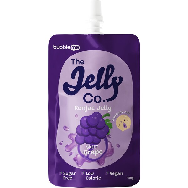 bubbleme The Jelly Co. Konjac Jelly Grape 150g