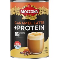 Moccona Protein Caramel Latte Coffee Tin