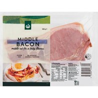 Woolworths Middle Bacon