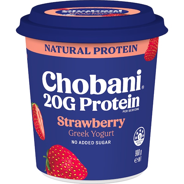 Chobani Protein Greek Yoghurt Strawberry 900g
