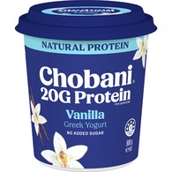 Chobani Protein Greek Yoghurt Vanilla