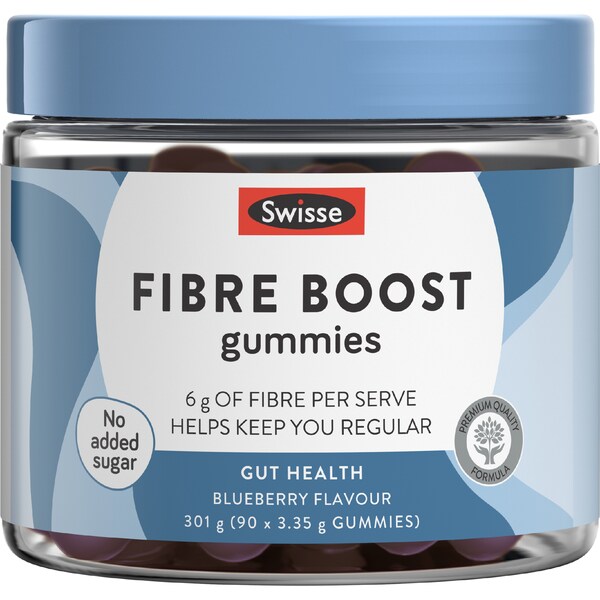Swisse Fibre Boost Gummies 90 pack