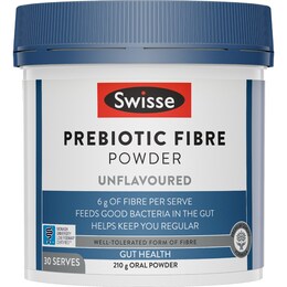 Swisse Prebiotic Fibre Powder Unflavoured 210g – Woolworths