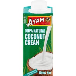 Ayam Ayam 100% Natural Coconut Cream 200mL