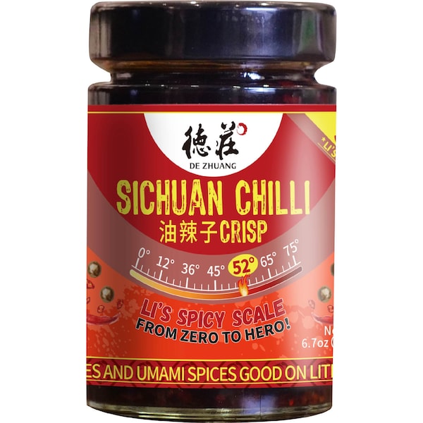 De Zhuang Sichuan Chilli Crisp Oil 190g