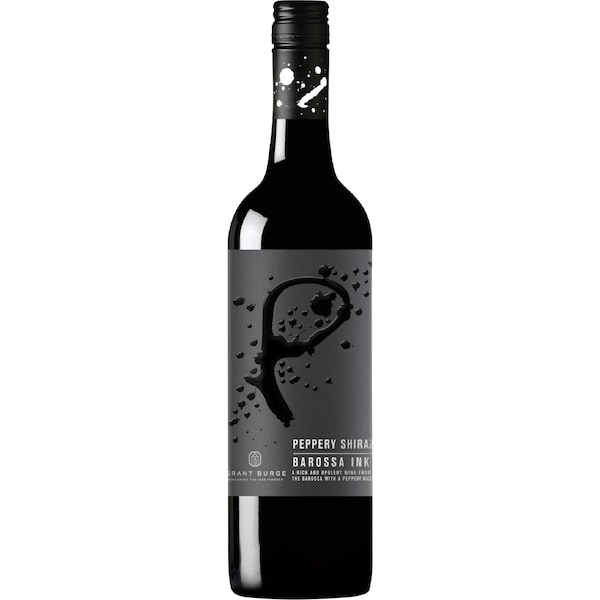 Grant Burge Barossa Ink Peppery Shiraz Bottle 750mL