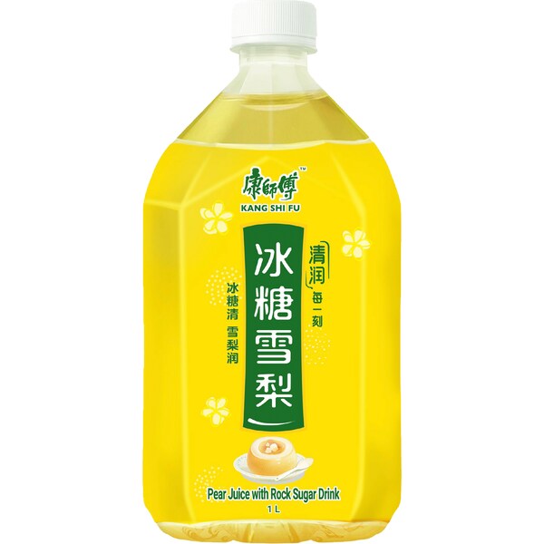 Kang Shi Fu Pear Juice Rock Sugar Drink 1L