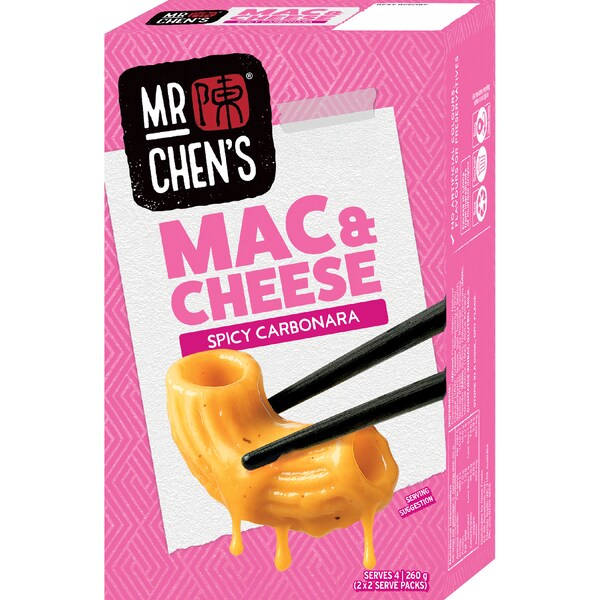 Mr Chen's Mac & Cheese Spicy Carbonara 260g