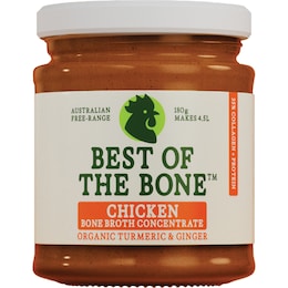 Best Of The Bone Best Of The Bone Broth Concentrate Chicken Turmeric & Ginger 180g