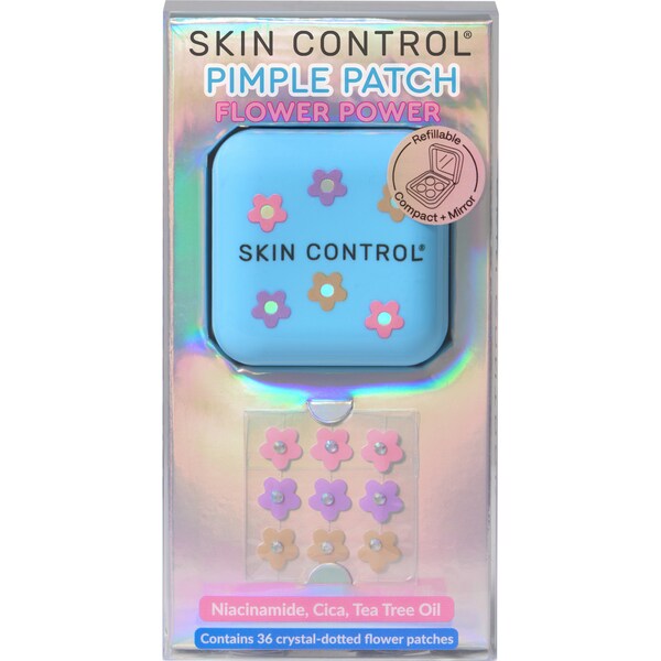 Skin Control Flower Power Pimple Patches 36 pack