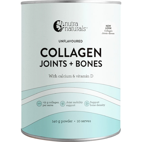 Nutra Naturals Collagen Joints + Bones Powder 140g