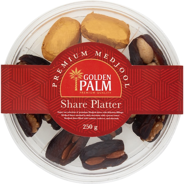 Medjool Date Share Platter 250g