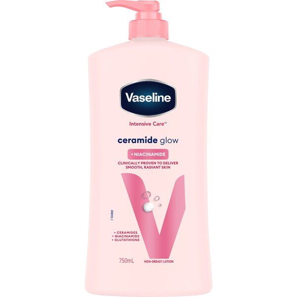 Vaseline Intensive Care Ceramide Glow Body Lotion 750mL