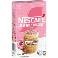 Nescafe Krispy Kreme Strawberry Doughnut Latte Sachets