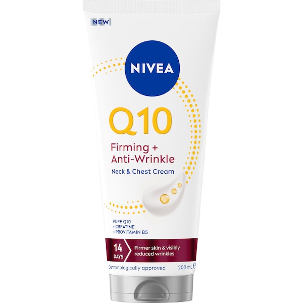 Nivea Q10 Firming + Anti-Wrinkle Body Cream 200mL