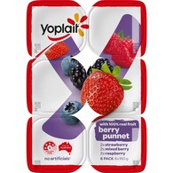 Yoplait Berry Yoghurt Punnets