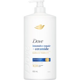 Dove Damage Therapy Intensive Repair + Ceramide Shampoo 850mL – Woolworths