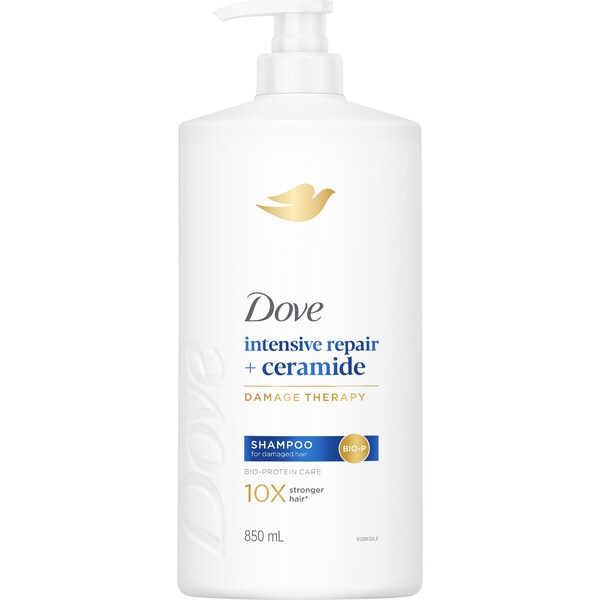Dove Damage Therapy Intensive Repair + Ceramide Shampoo 850mL