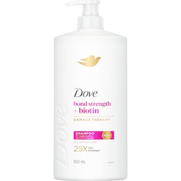 Dove Damage Therapy Bond Strength + Biotin Shampoo 850mL – Woolworths
