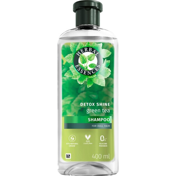 Herbal Essences Detox Shine Green Tea Shampoo 400mL