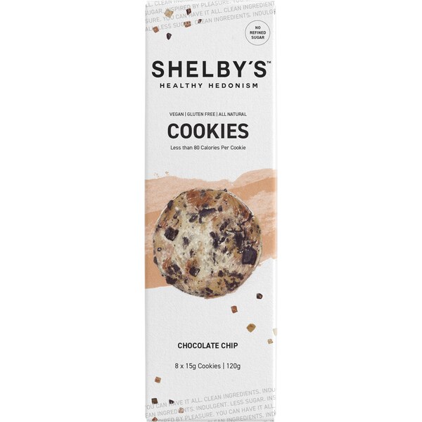 Shelby's Chocolate Chip Cookies 120g