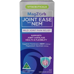 Vitaceuticals MagZorb Joint Ease With Nem Hard Capsules 60 pack – Woolworths
